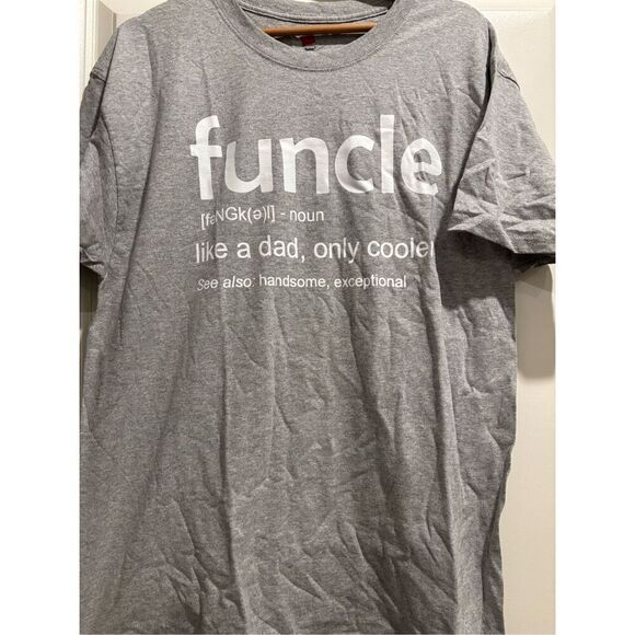 Funcle Like a Dad, Only Cooler Tshirt size Large - Picture 1 of 2